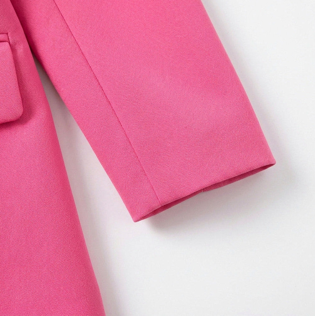 Blazer and Wide Leg Two Piece Set
