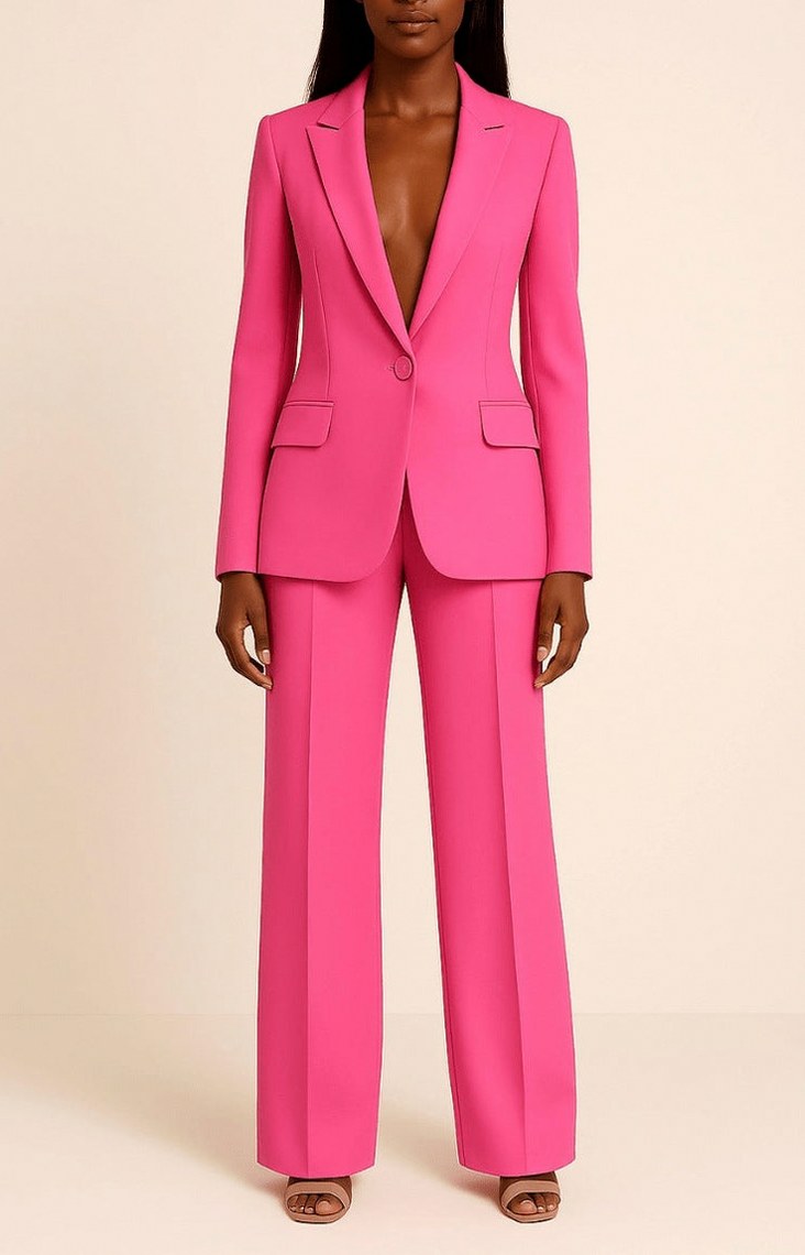 Crepe Long Sleeve Wide Leg Co Ord Set