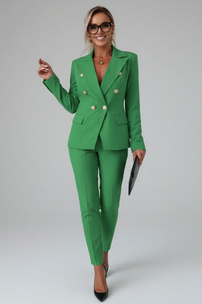 Double Breasted Trouser Co Ord Set