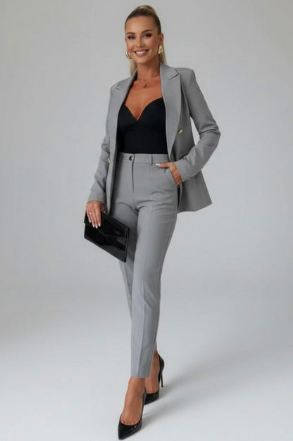 Double Breasted Trouser Co Ord Set