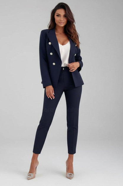 Double Breasted Trouser Co Ord Set