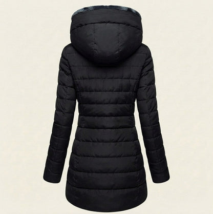 Hooded Quilted Puffer Coat