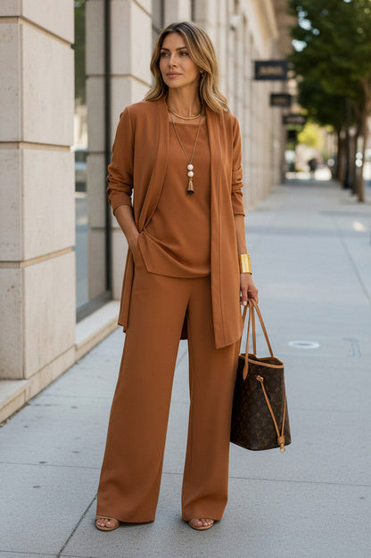 Jersey Long Sleeve Cardigan Co Ord Set