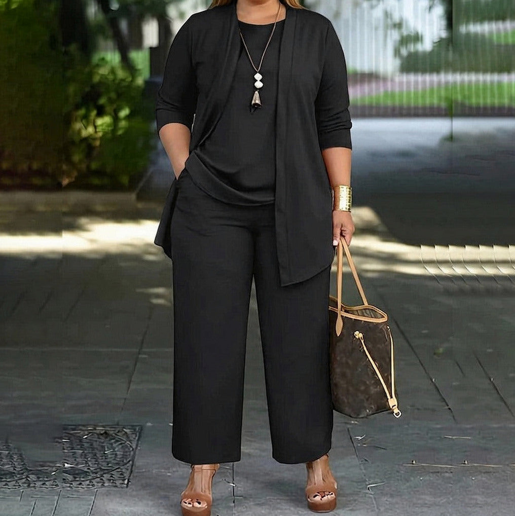 Jersey Three Piece Co Ord Set