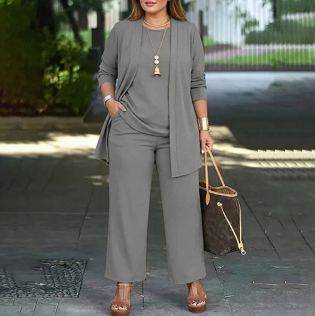 Jersey Three Piece Co Ord Set