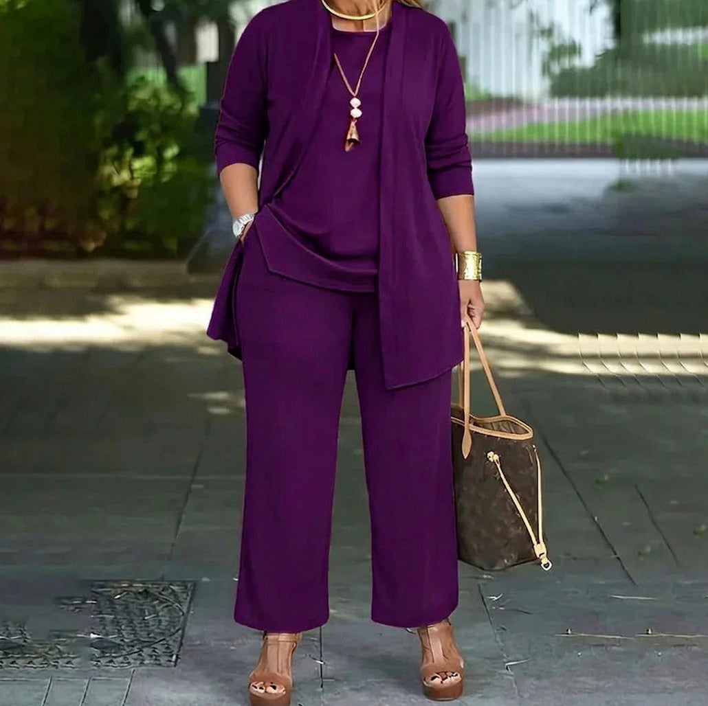 Jersey Three Piece Co Ord Set