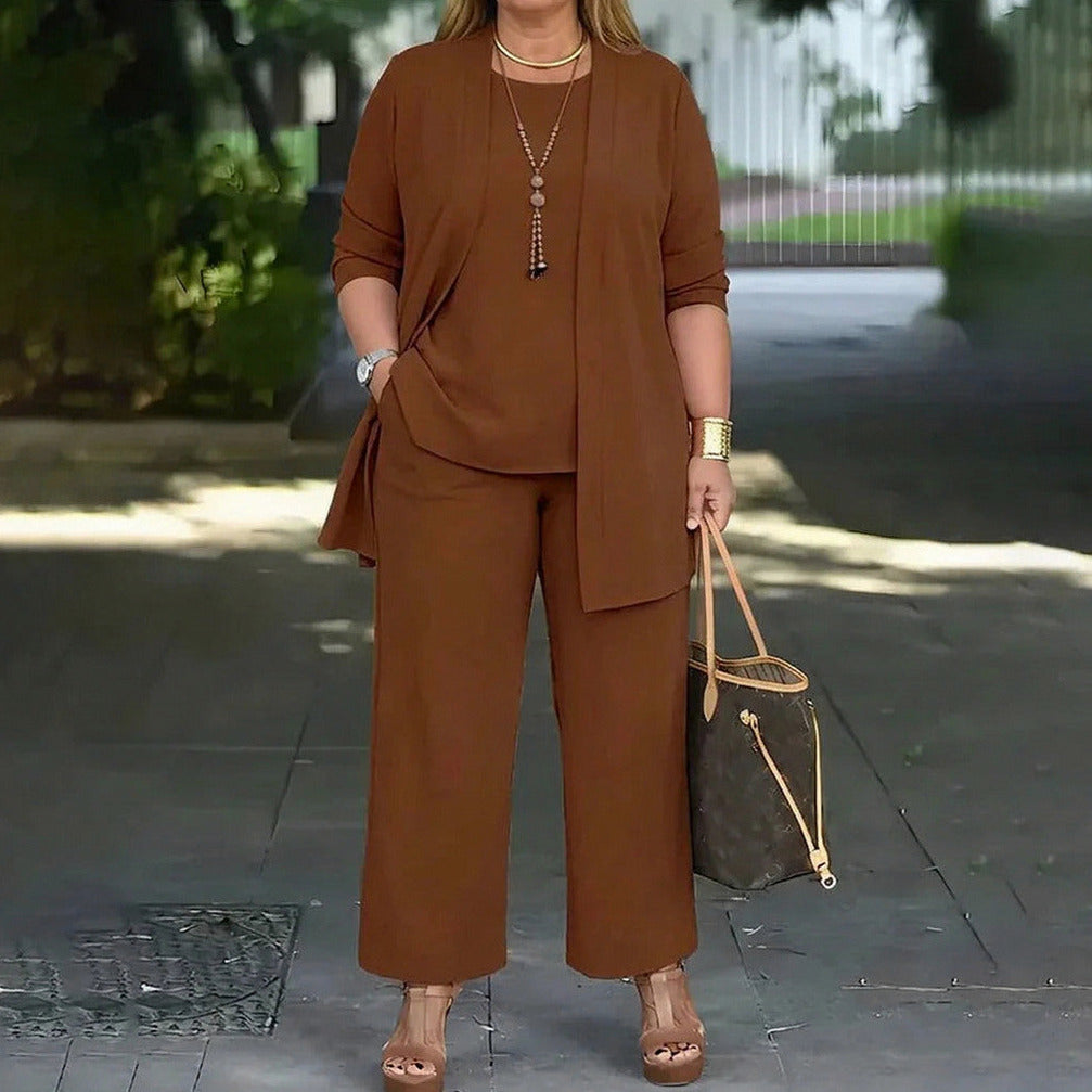 Jersey Three Piece Co Ord Set