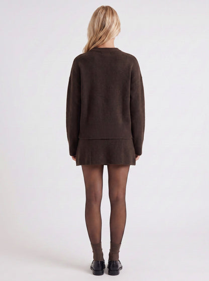Knit Long Sleeve Mini Co Ord Set
