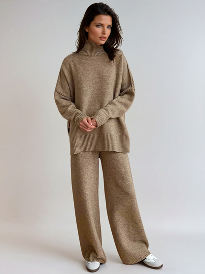 Knit Roll Neck Co Ord Set