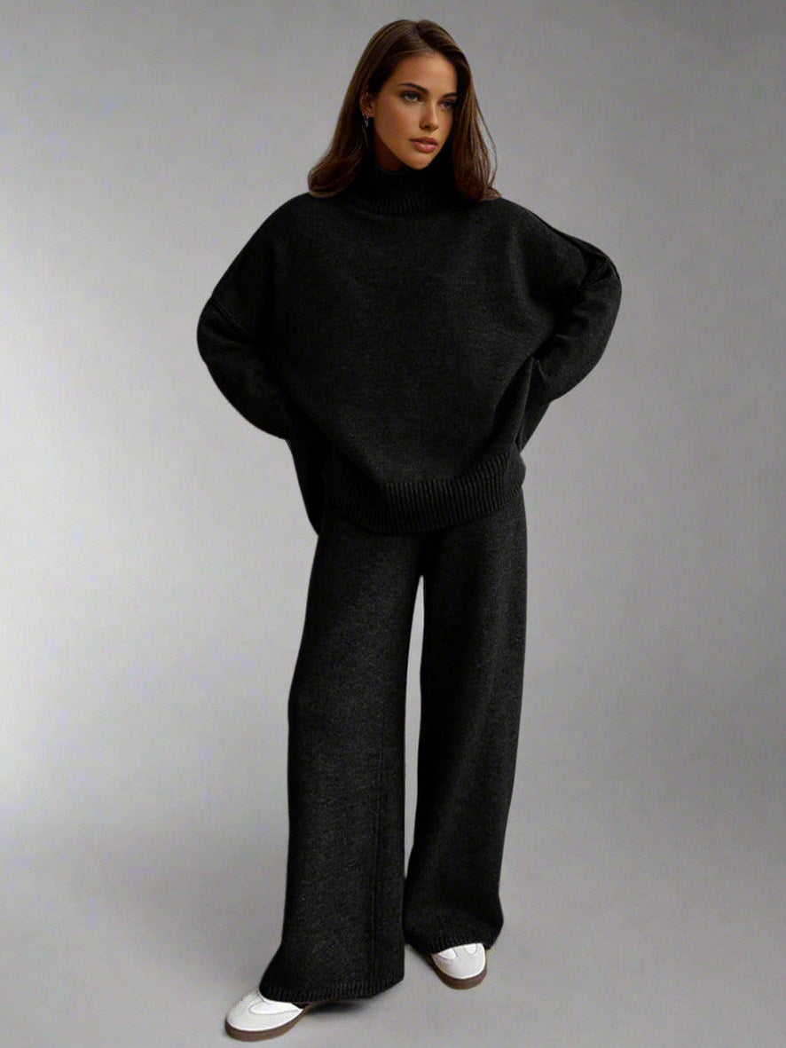 Knit Roll Neck Co Ord Set