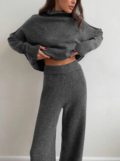Knit Roll Neck Co Ord Set