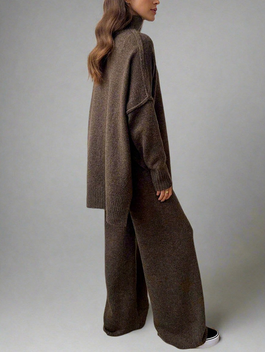 Knit Roll Neck Co Ord Set