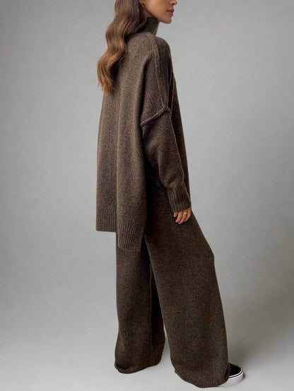 Knit Roll Neck Co Ord Set