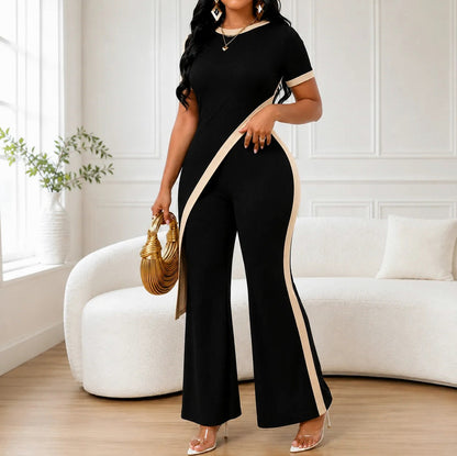 Ribbed Knit Flared Leg Co Ord Set
