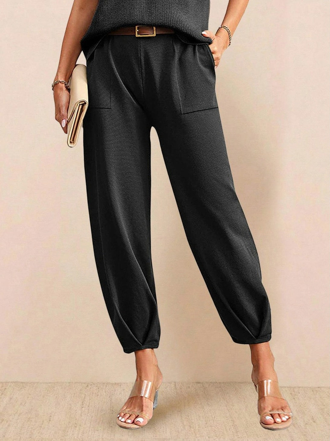 Knit Short Sleeve Co Ord Set