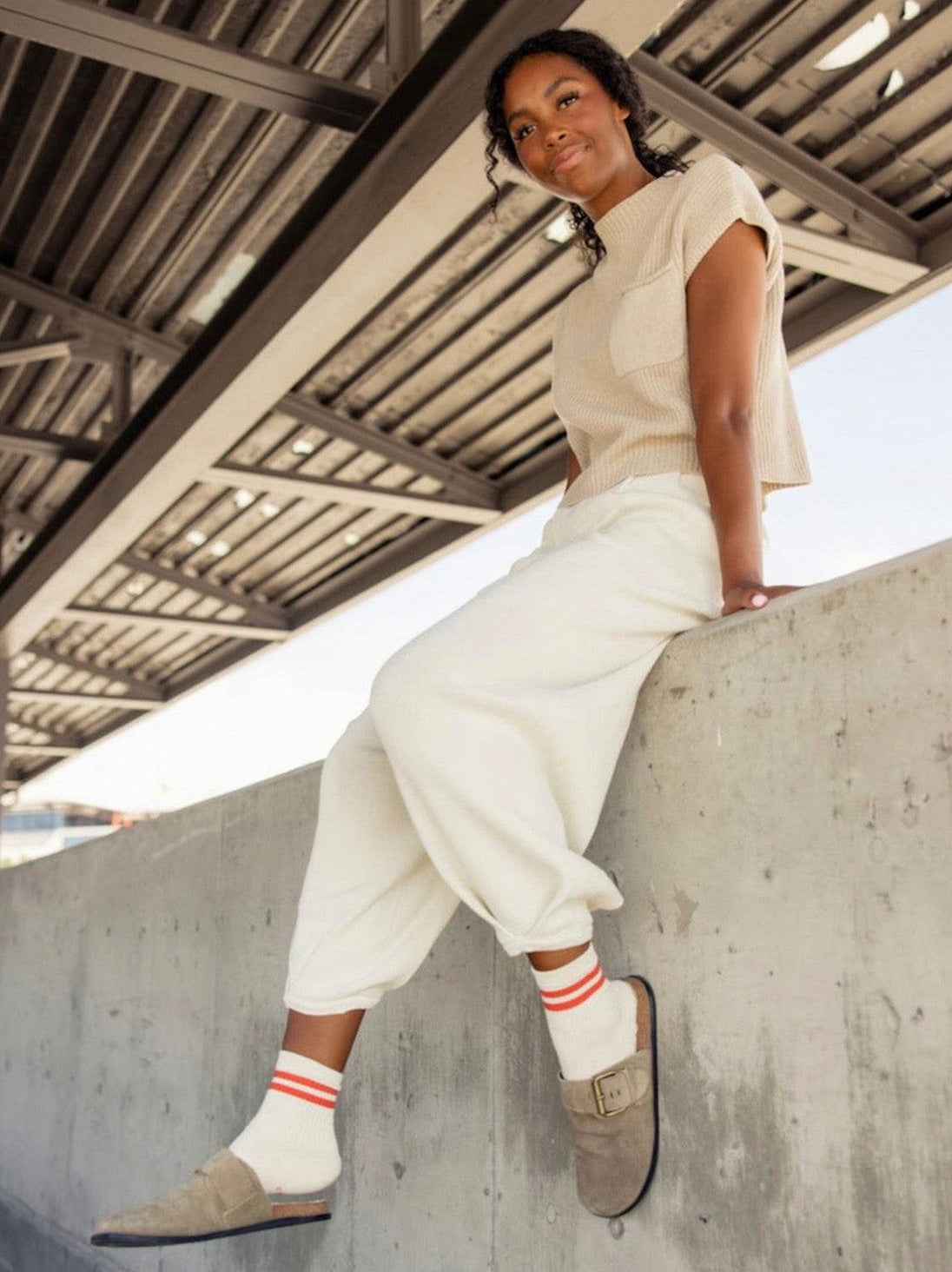 Knit Short Sleeve Co Ord Set