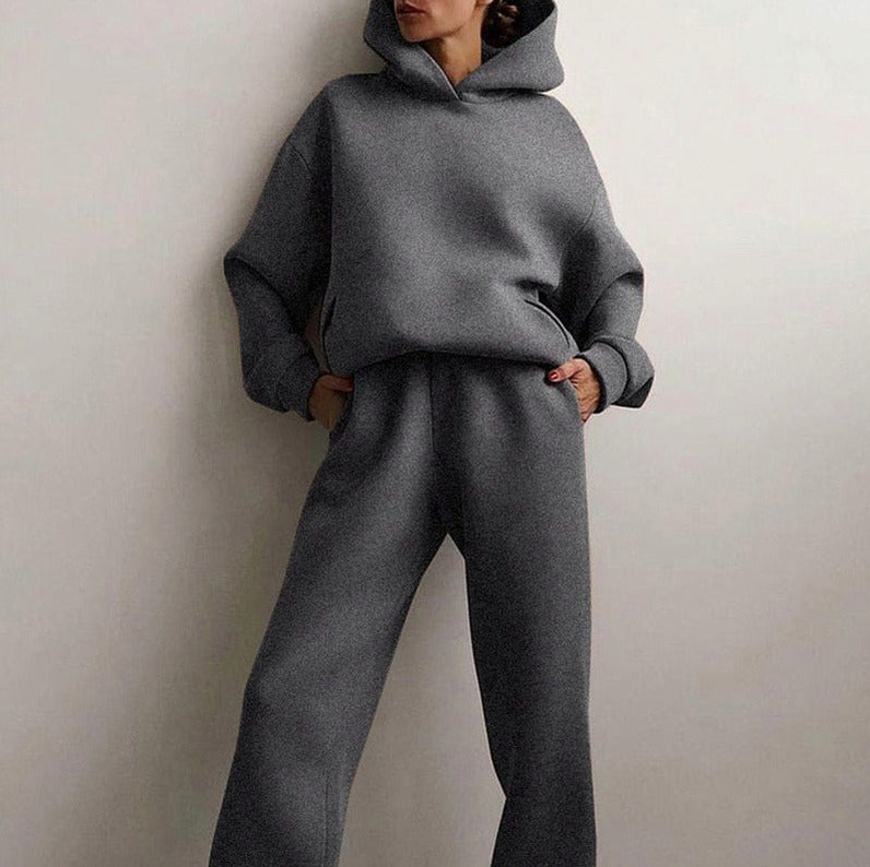 Long Sleeve Hooded Co Ord Set
