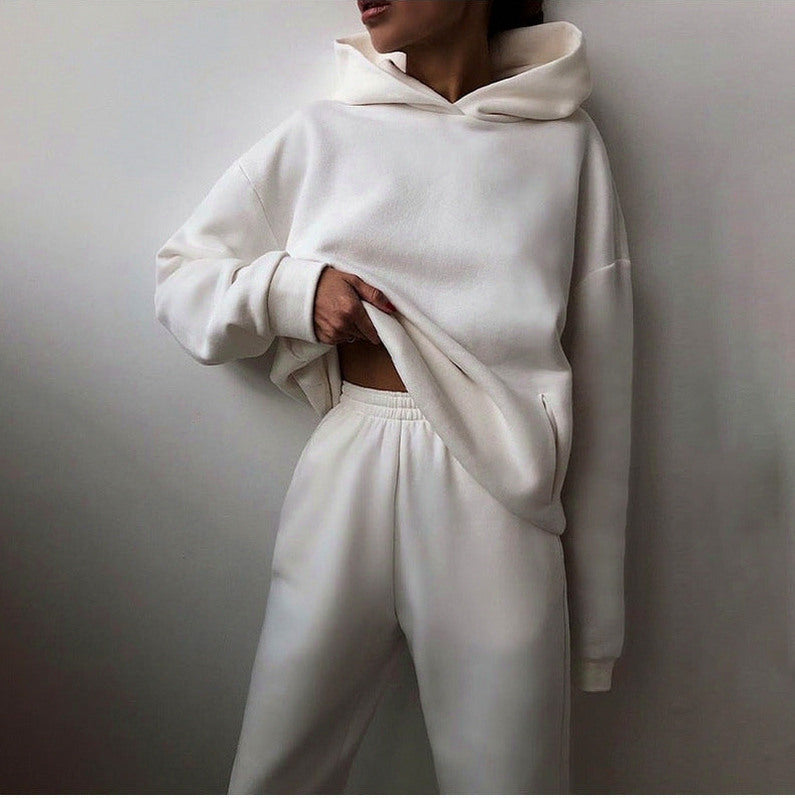 Long Sleeve Hooded Co Ord Set