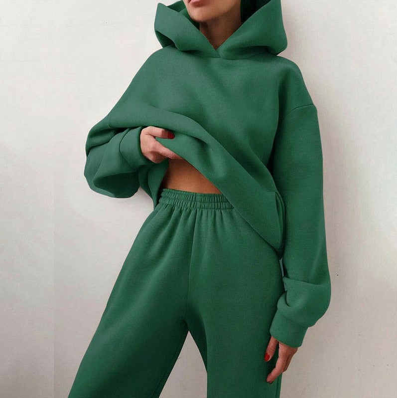 Long Sleeve Hooded Co Ord Set