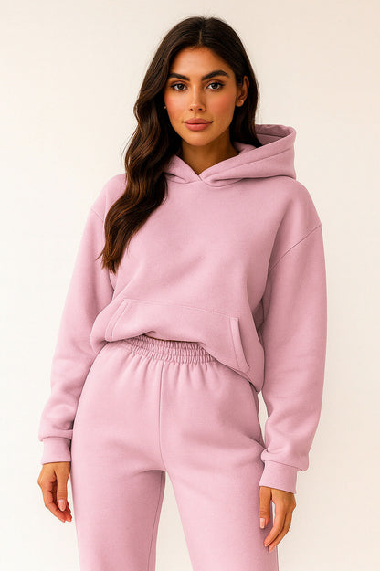 Long Sleeve Hooded Co Ord Set