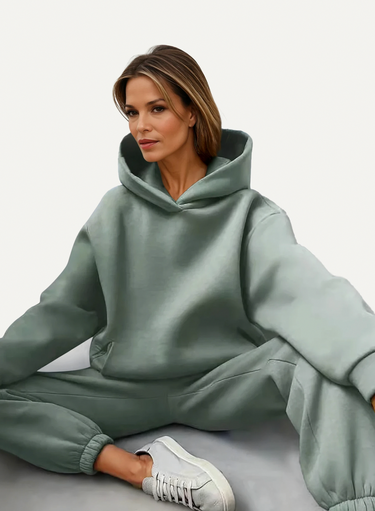 Long Sleeve Hooded Co Ord Set