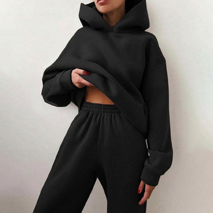 Long Sleeve Hooded Co Ord Set