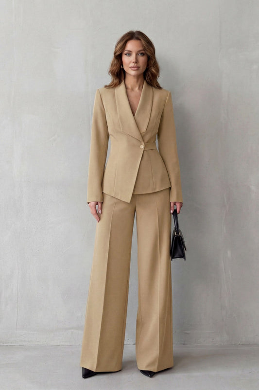 Shawl Lapel Trouser Co Ord Set