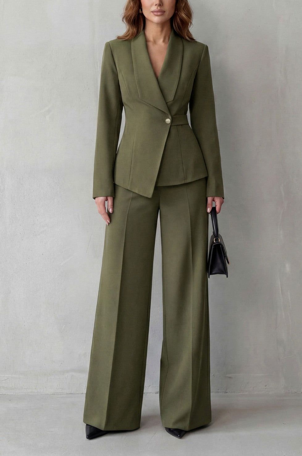 Shawl Lapel Trouser Co Ord Set