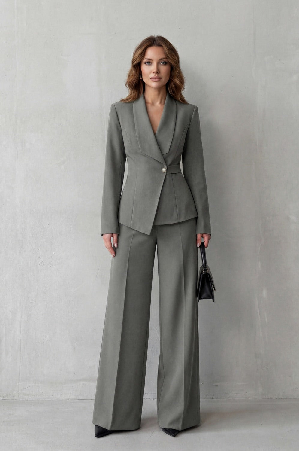 Shawl Lapel Trouser Co Ord Set