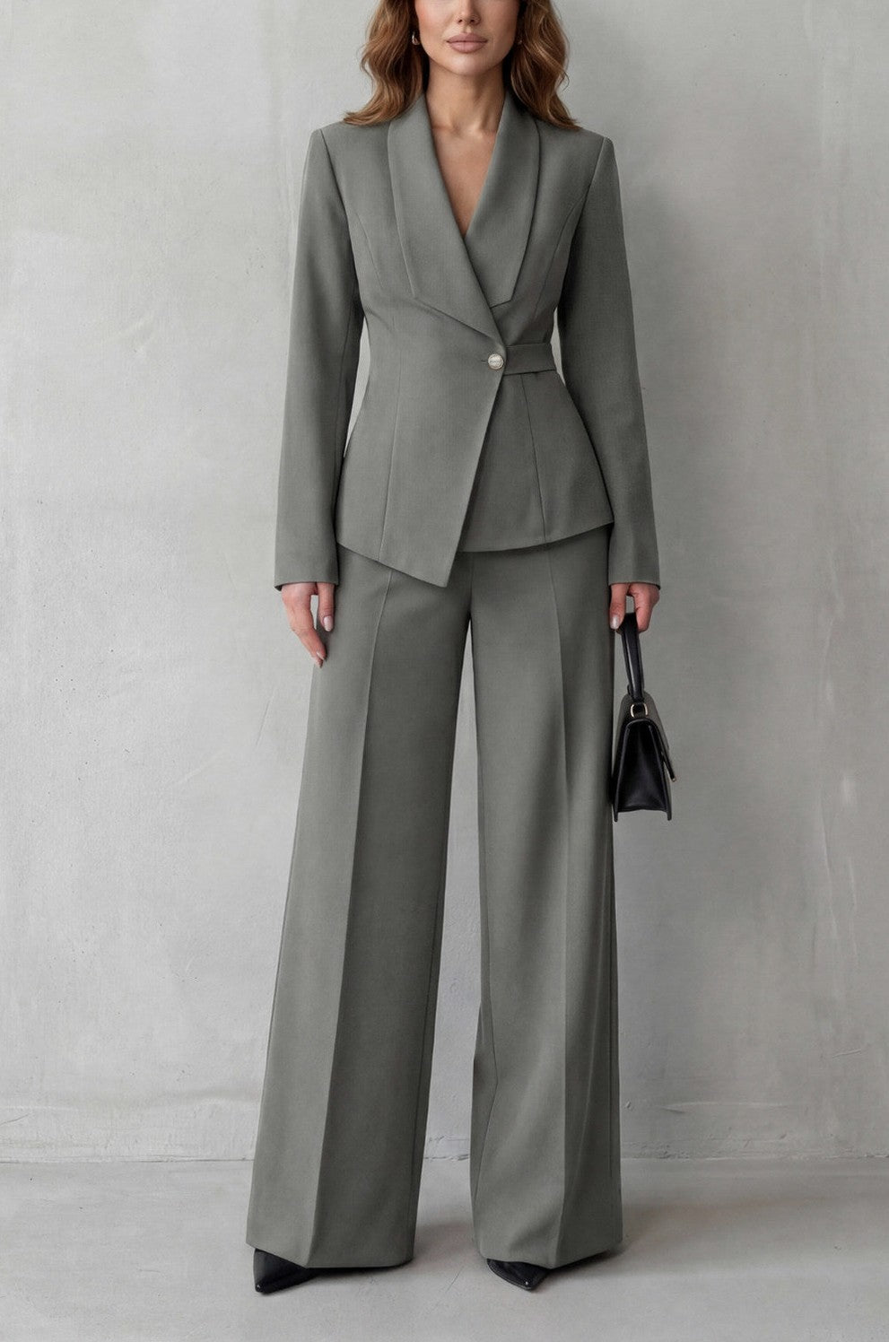 Shawl Lapel Trouser Co Ord Set