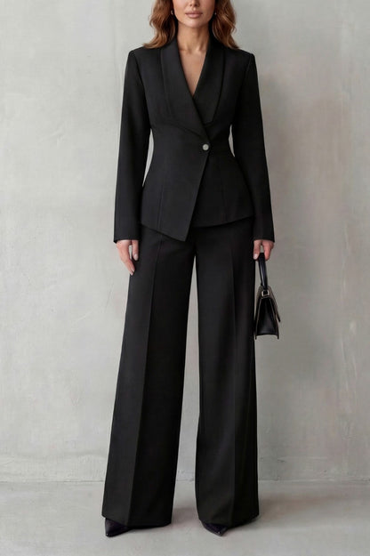 Shawl Lapel Trouser Co Ord Set