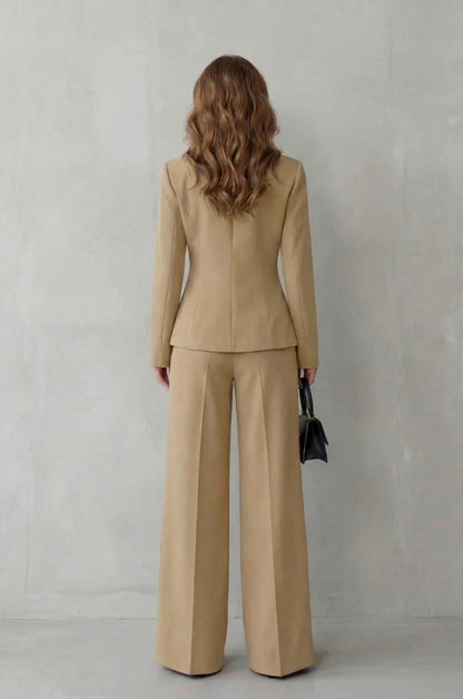 Shawl Lapel Trouser Co Ord Set
