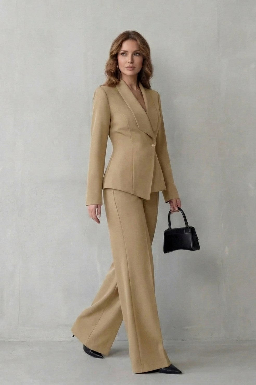 Shawl Lapel Trouser Co Ord Set