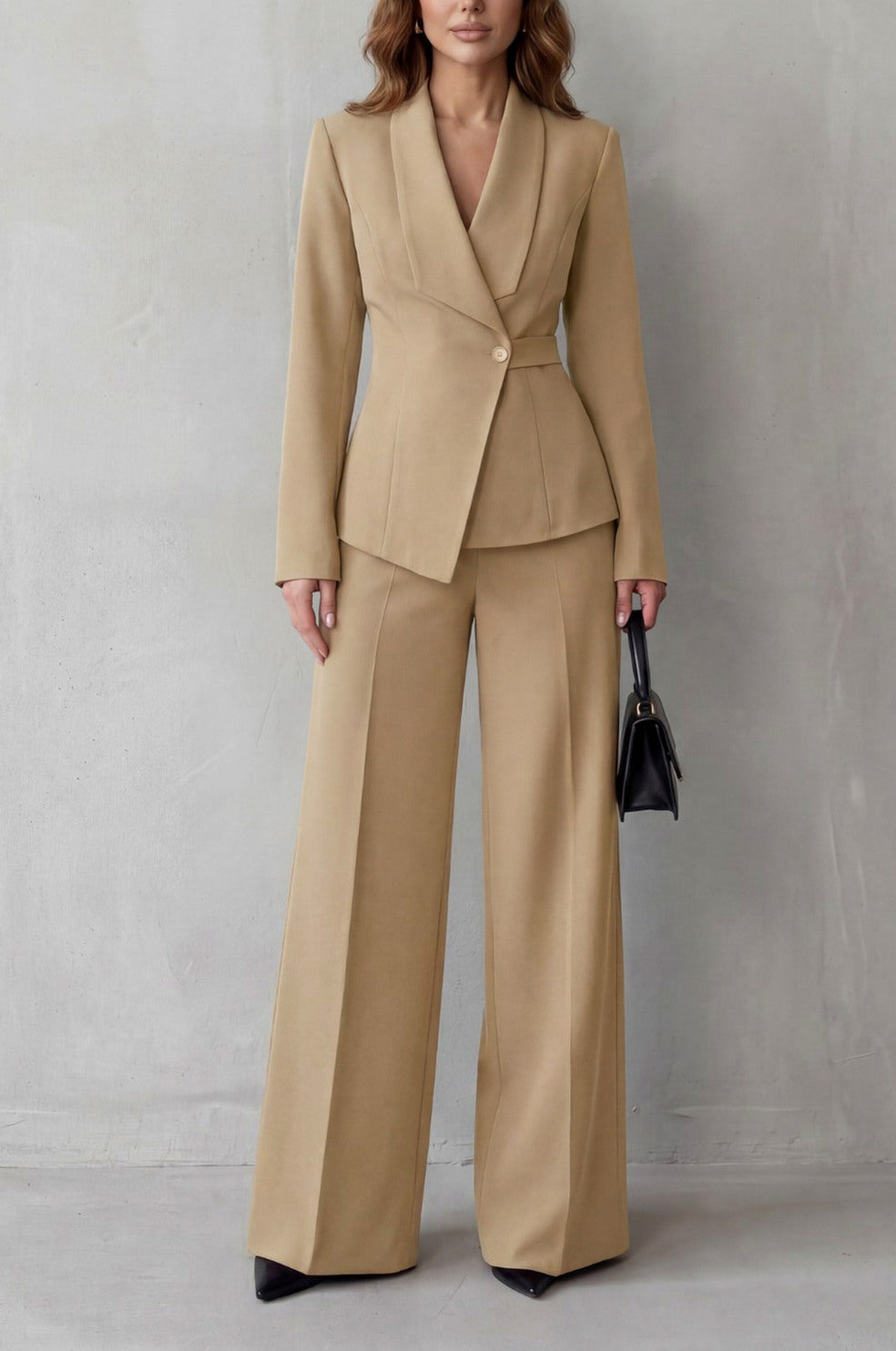 Shawl Lapel Trouser Co Ord Set