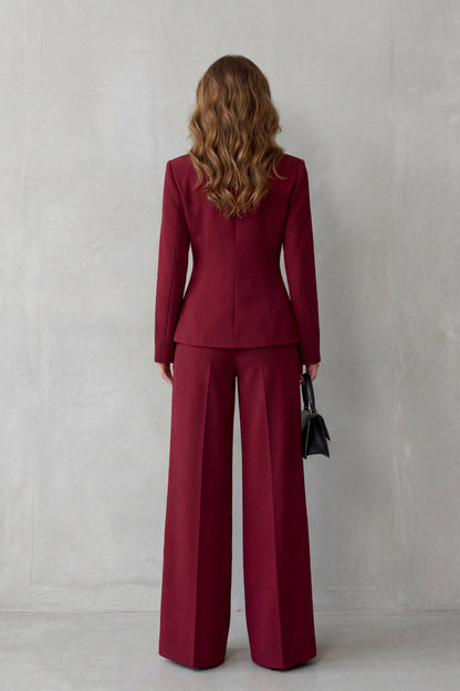 Shawl Lapel Trouser Co Ord Set