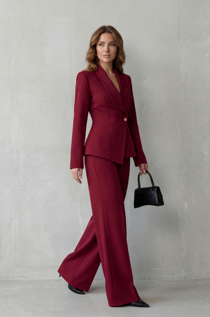 Shawl Lapel Trouser Co Ord Set