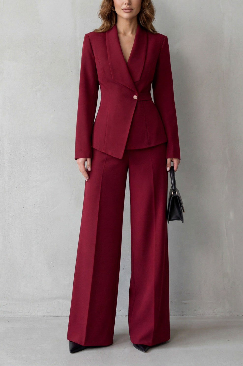 Shawl Lapel Trouser Co Ord Set