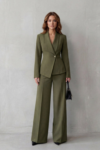 Shawl Lapel Trouser Co Ord Set