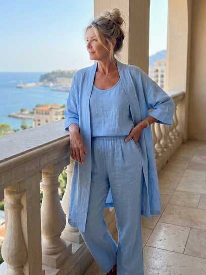 Short Sleeve Trousers Co Ord Set