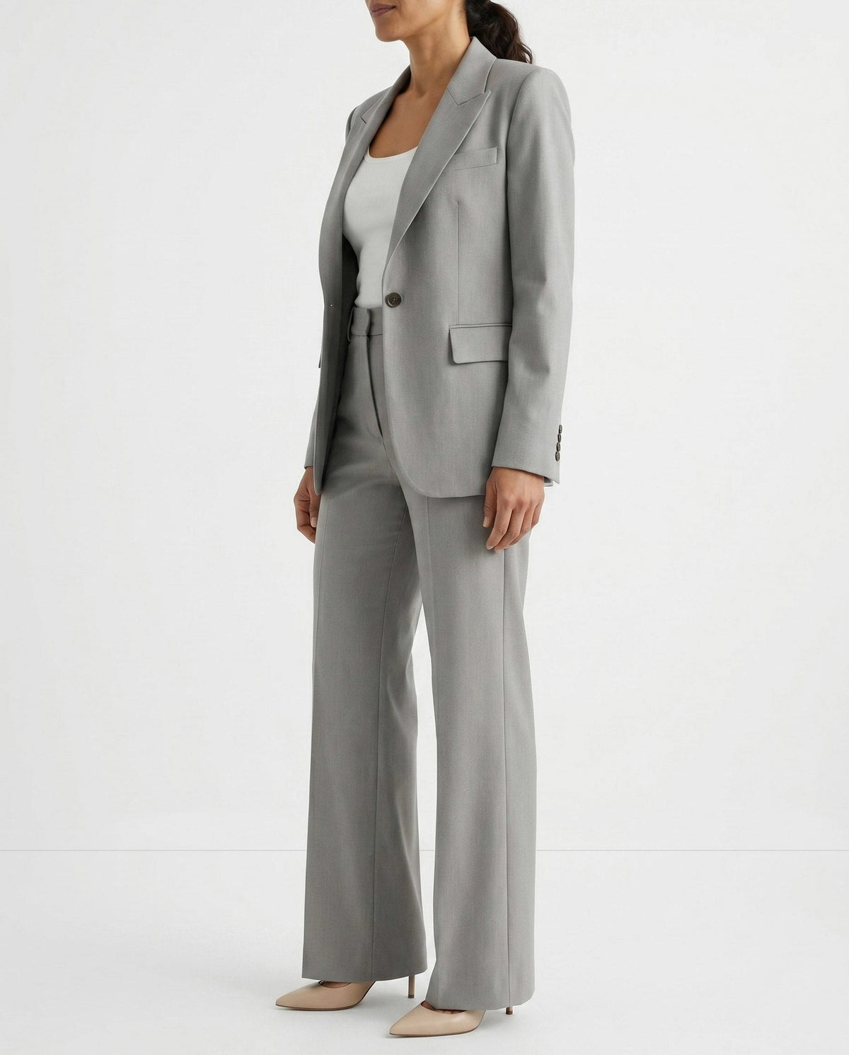 Tailored Single Breasted Trouser Co Ord Set