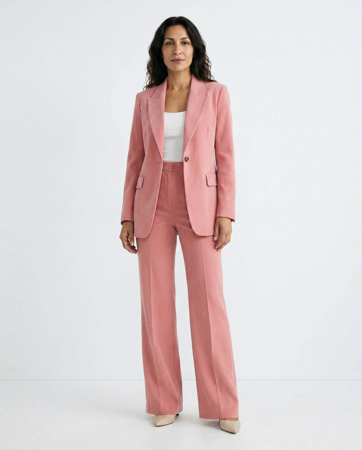 Tailored Single Breasted Trouser Co Ord Set