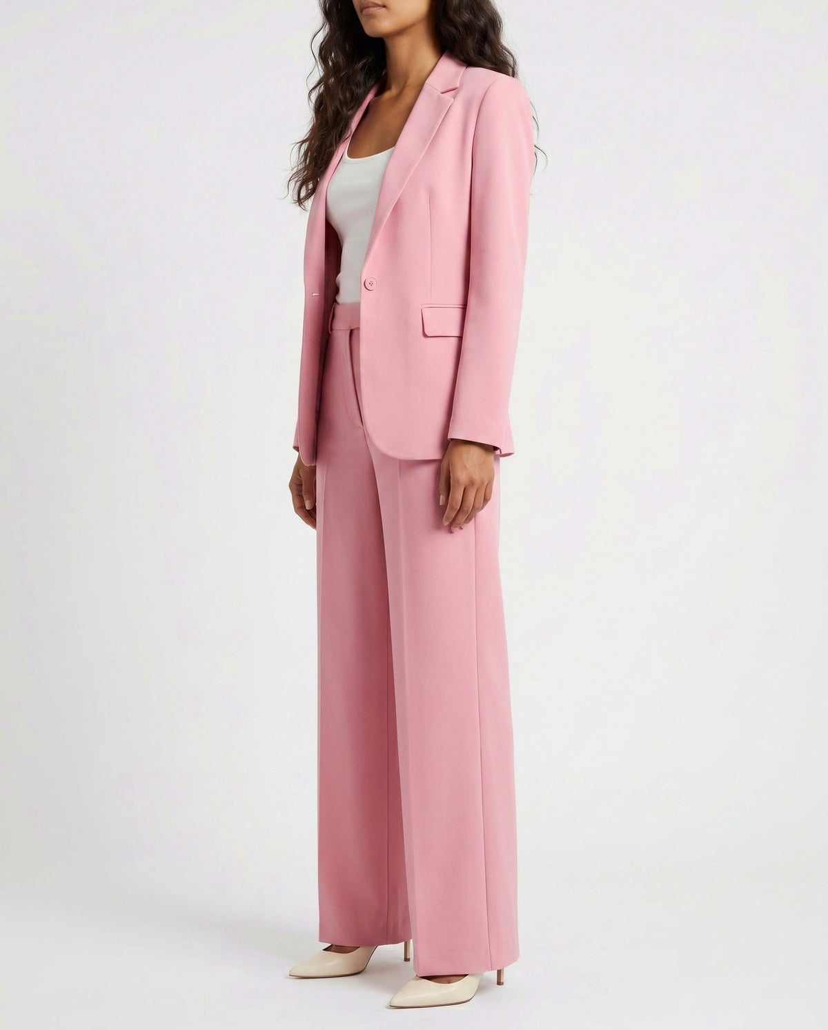 Tailored Single Breasted Trouser Co Ord Set